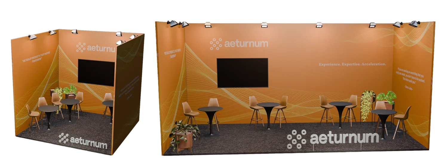 3D Event Booth & Stall Visualization
